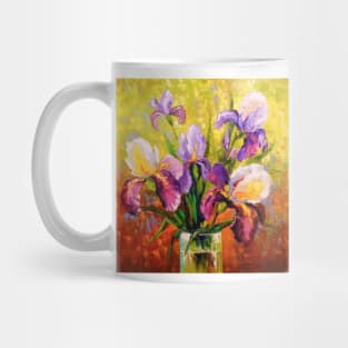 Bouquet of irises Mug